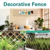 Sprigra Natural Bamboo Trellis, Expandable Fence, Outside Lattice Fence 36x92