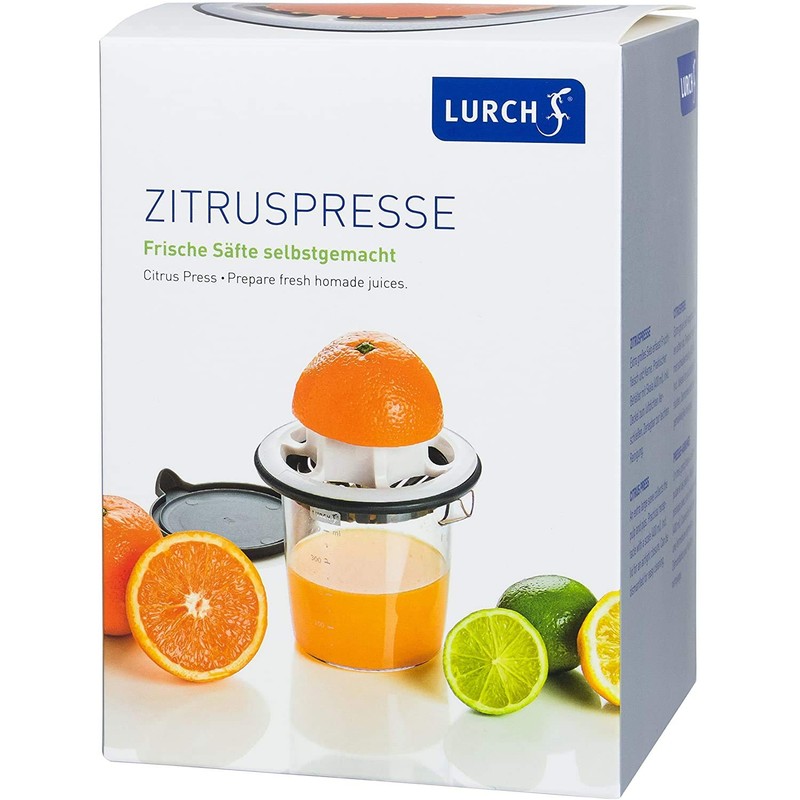 Lurch Citrus Juicer, Grey/White, 20 x 15 x 10 cm