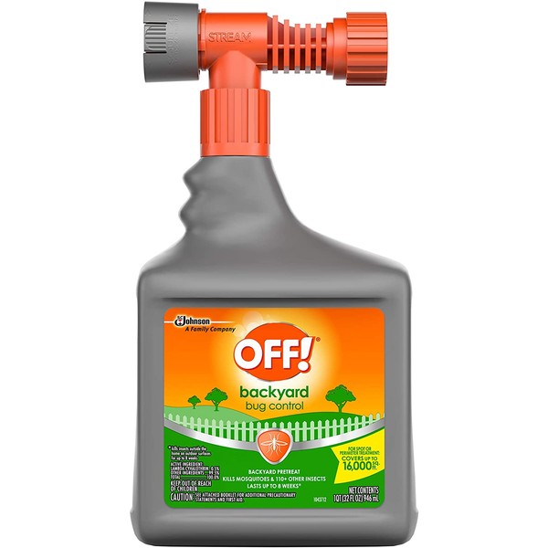 Off! Bug Control Yard Pretreat, 32 Ounce (Pack of 2)