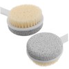 BESTYASH Long Handle Pumice Stone Foot File Callus Remover with