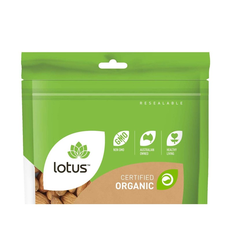Lotus Organic Raw Almond 100 g, 100 g