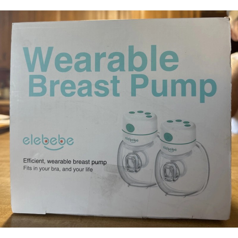 elebebe Wearable Breast Pump, S12 Hands Free Breast Pump with