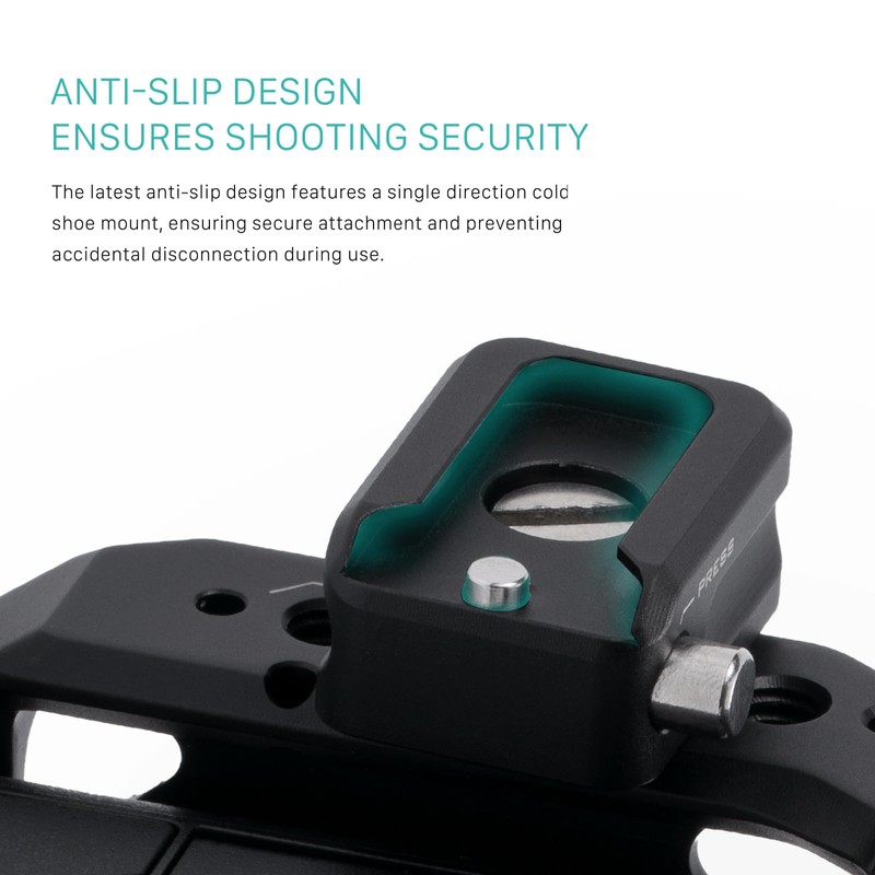 Tilta Cold Shoe Adaptor with Locking Pin Universal Connection -