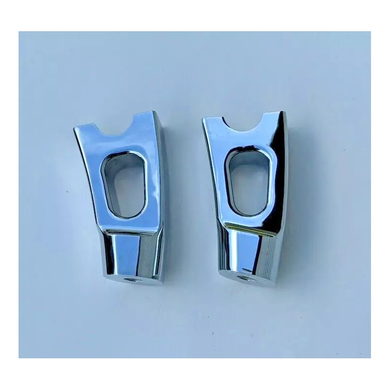 INDIAN MOTORCYCLE GILROY 02-03 SPIRIT SCOUT CHROME RISER BOTTOMS ONLY