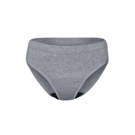 KNIX Leakproof Cotton Bikini - Period Underwear for Women - Machine Washable - Pepper, XXXX-Large