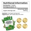 Organic Moringa Tablets with Pure Organic Moringa Powder, Easier to