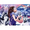Bluebird Puzzle - Wolf Queen, 1000 Piece Puzzle - Romantic