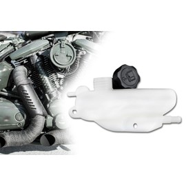 Coolant Tank Compatible with Yamaha Aerox MBK Nitro, Expansion Tank Engine Cooling, Water Tank with Sealing Cap, Scooter with Water Cooling