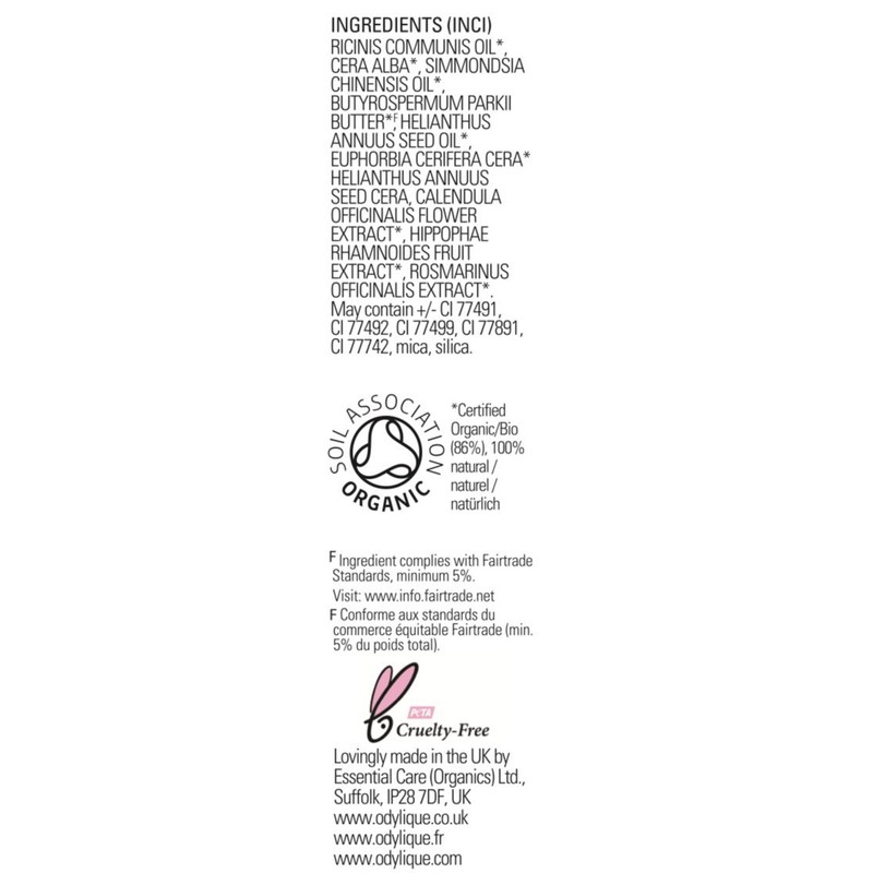 Odylique - Organic Lipstick Dark Red (Fig Fondant) - 100%