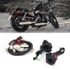 sourcing map Motorcycle Handlebar Turn Signal Light Control Switch Set