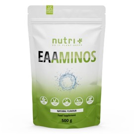 EAA Powder Neutral 500 g - High Dose - Instant EAAs Natural without Sweeteners, Additives and Artificial Flavour - Essential Amino Acids - Vegan Essential Aminos