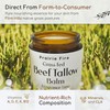 Beef Tallow Balm - 2 oz - Organic Grass Fed