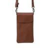 Anon SS-B001 Oiled Leather, Smartphone Shoulder (Smartphone Pochette, Smartphone Pouch,