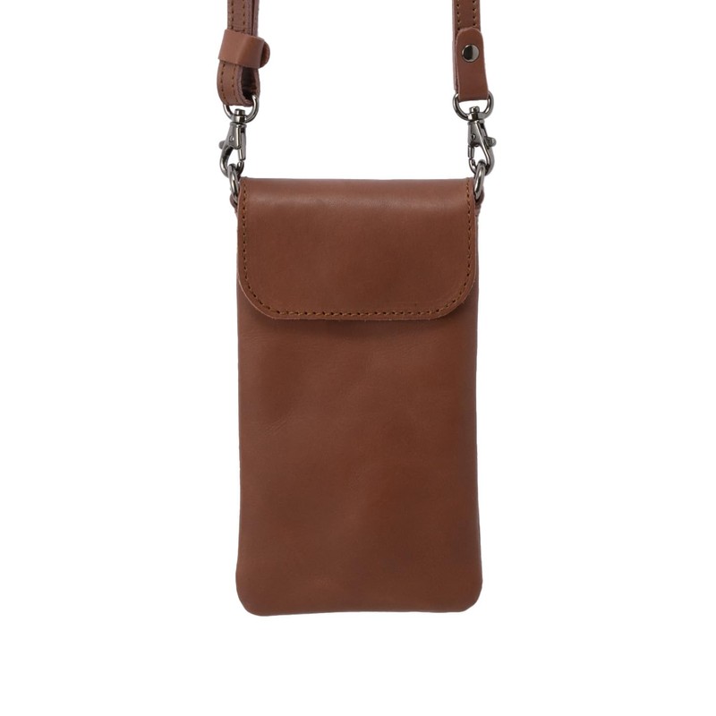 Anon SS-B001 Oiled Leather, Smartphone Shoulder (Smartphone Pochette, Smartphone Pouch,