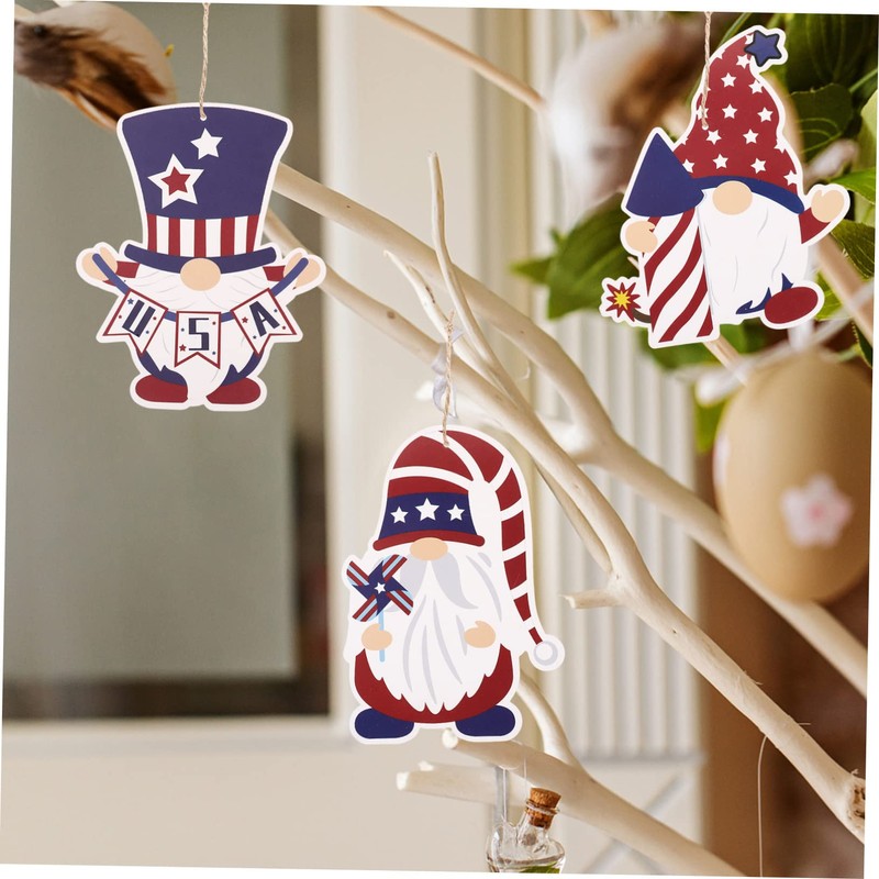 ABOOFAN 1set Independence Day Banner Patriotic Bunting for July Party