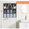 KIMBORA 2 Packs Narrow Over the Door/Wall Shoe Organizer, Small