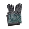 Jewboer 23.6" Rubber Sandblast Cabinet Gloves,Sandblasting Sand Blaster Gloves for