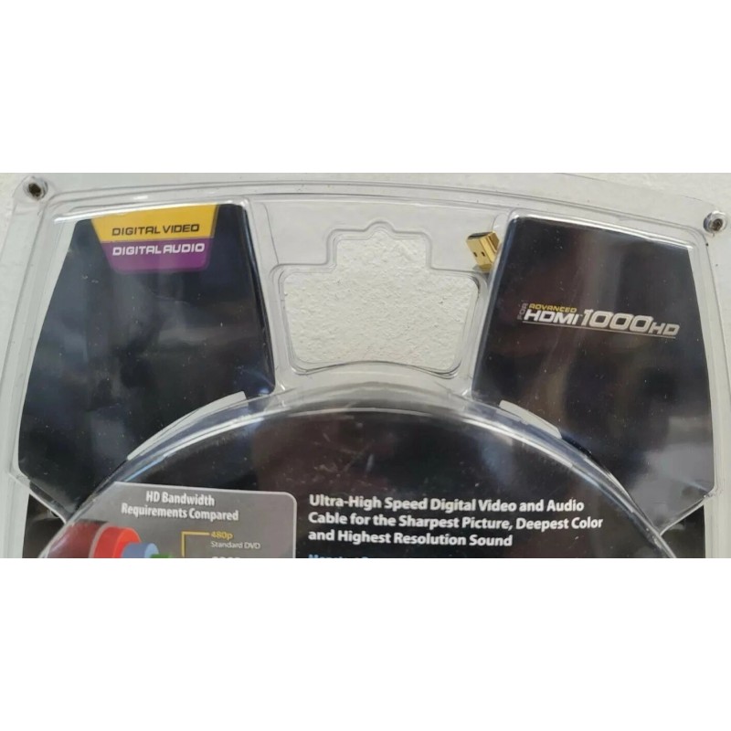 Monster 1000HD Advanced Ultra High Speed HDMI Cable Digital A/V