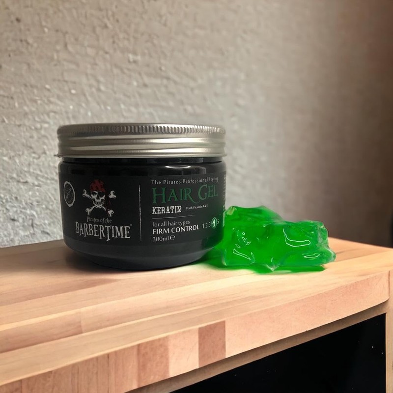 BARBERTIME Hair Styling Gel | All Hair Types | Firm