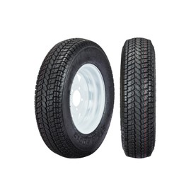 2PCS ST175/80D13 Tire, ST175 80D13 With 5 Lug On 4.5", ST175/80D13 Tire and Rim 5 Lug