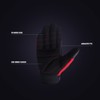 Heavy Duty Work Gloves, SBR Padding, TPR Protector Impact Gloves,