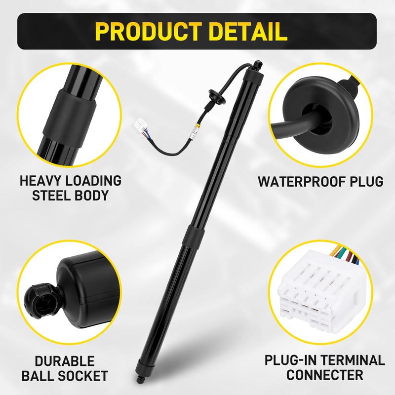 Rear Power Tailgate Lift Supports Hatch Struts Compatible with 2014-2020