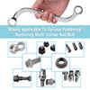DURATECH Double Ring Spanner Set, S-Type Obstruction Spanner Double Box
