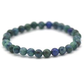 Miracles Minéraux 6 mm Round Beads, Bracelet, Natural Stone, French Craftsmanship Over 60 Choices
