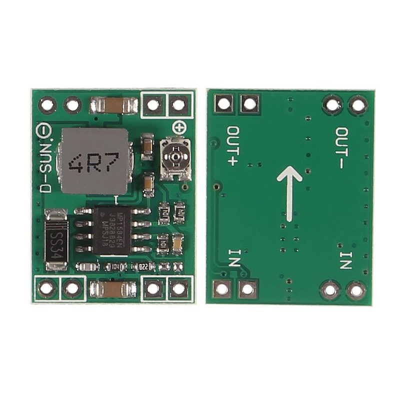 AITRIP 8 Pack Mini MP1584EN DC-DC Buck Converter Adjustable Power