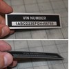 LVCE Custom Vin Tag-Compatible Plymouth