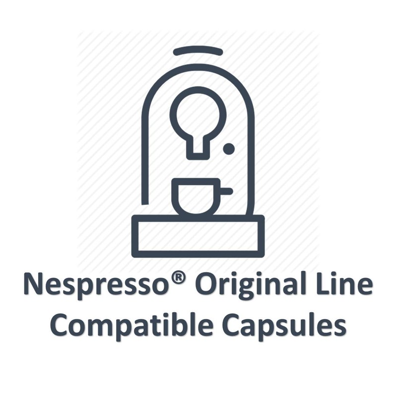 Alto Grande Decaf Espresso Capsules, Intensity 6, Compatible with Nespresso