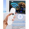 AieSHOP New Upgrade Voice Remote for Google Chromecast 4k Snow/HD