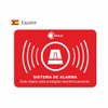 iSecur® Alarm Stickers 5 x 3.5 cm Pack of 6