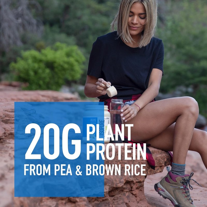 Isopure Isopure Plant-Based Protein Powder, Lactose Free, Gluten Free, With