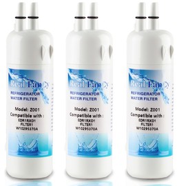 Real Fancy EDR1RXD1 Refrigerator Water Filter Replacement Compatible with W10295370A, WHR1RXD1, KAD1RXD1, EDR1RXD1B, Filter 1, P8RFWB2L, P4RFWB, 46-9930, 46-9081 Refrigerator Water Filter, 3 Pack
