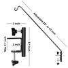 ERYTLLY Heavy Duty Deck Hook, Extensible and Adjustable Deck Hook
