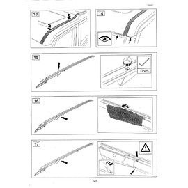 OCPTY Roof Rack Cargo Rails Fit for Land Rover LR3 2005-2009,for Land Rover LR4 2010-2016 Rooftop Luggage Rack Cargo Carriers-Max Load Up to 150LBS