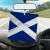 Scotland Flag | REUSABLE Double Sided Car Air Freshener