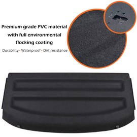 Trunk Cargo Cover For Honda HRV HR-V 2016 2017 2018 2019 2020 2021 2022 Black Rear Trunk Cargo Luggage Security Shade Cover Shield Waterproof Custom Fit All Weather Protection