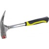 Roofing Hammer Polished with Magnet and Soft Grip Smooth Strip