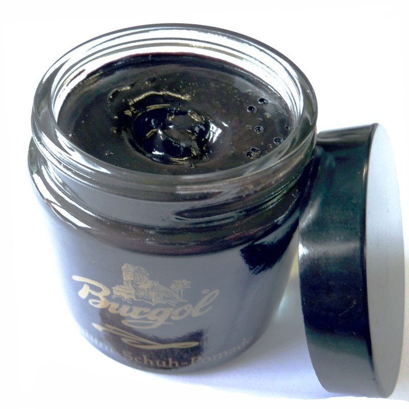 Burgol Pomade - Provides leather with nutrients. Mixed emulsion cream
