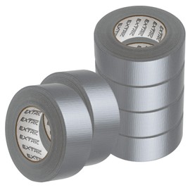 EXTRIC Duct Tape, Silver Duct Tape, 2 inch x 60 Yard, 6 Rolls, Heavy Duty Tape, Waterproof Tape