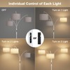 SIBRILLE 36W Dimmable Floor Lamp - 3 Lights Arc Floor