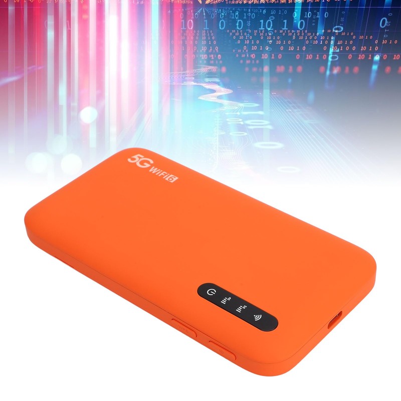 5G WiFi6 Mobile Hotspot, 5G Router with Sim Card Slot,