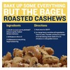 Planter's PLANTERS Deluxe Salted Whole Cashews, Party Snacks, Plant-Based Protein