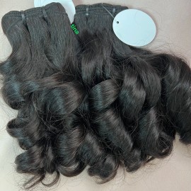 Indian Hair Raw Unprocessed Baby Curly Indian Curly / Human Hair Burmese Curly / Full Hair Bundle Indian Curly Baby BouncyCurlycolor: Bouncy curly, Stretched Length: 30 inches