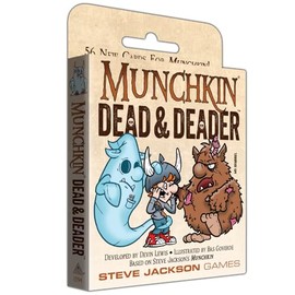 SJG Munchkin Dead & Deader -Strategy Card Game Expansion - for 3 to 6 Players and Ages 14+