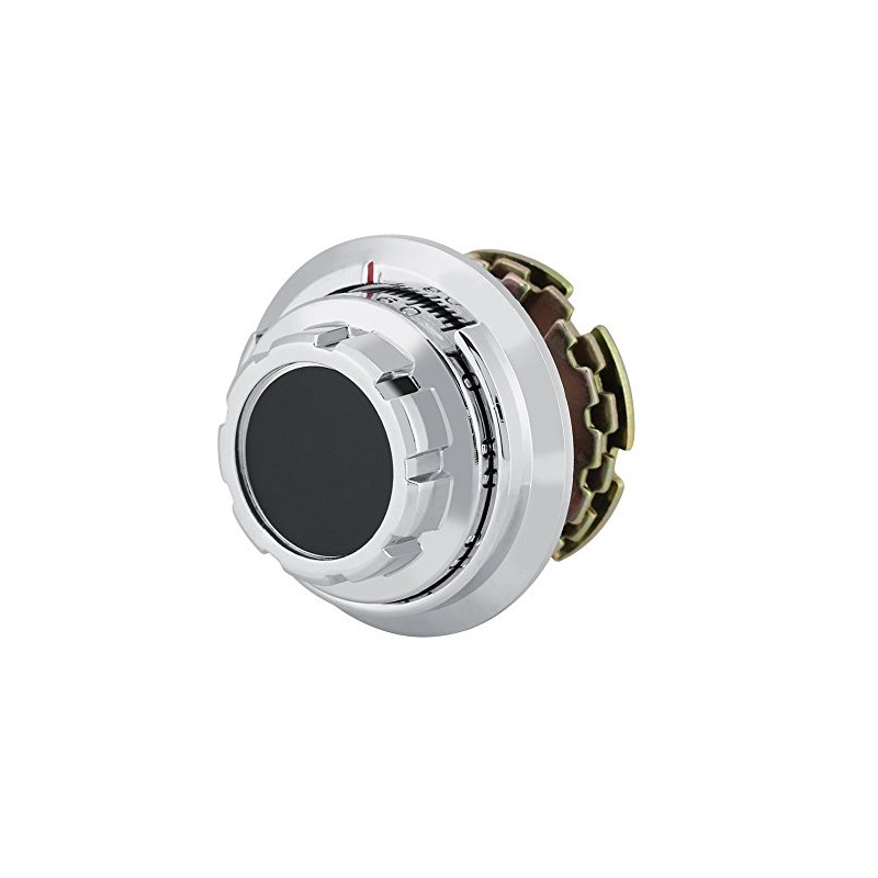 Metal Chromed Plating Coded Dial Lock Home Security Jewelry Safe