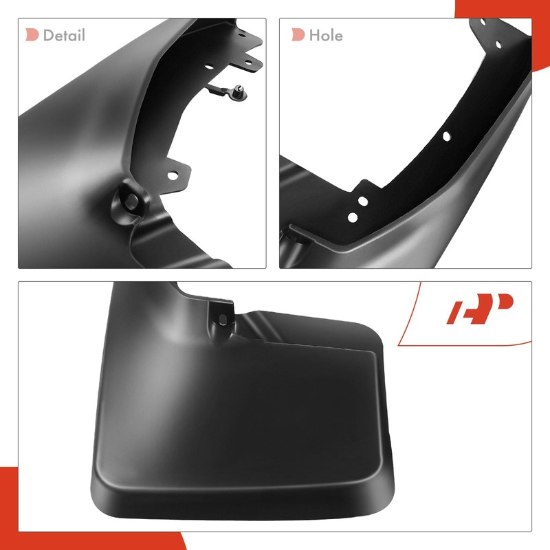 A-Premium 4PCS Mud Flaps Splash Guards Compatible with Dodge, Ram