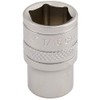 Draper 16525 1/4" Square Drive Micro Satin Chrome Imperial Socket,